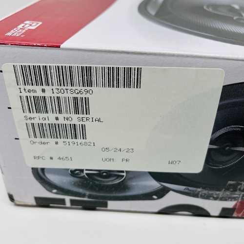Pioneer TS-G690 6" x 9" 3-Wege Lautsprecher NEU Open Box - Bild 5 von 7