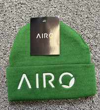 Airo Beanie Toque Adult One Size Green Knit 420 Hat Airo Pro Cannabis Beanie
