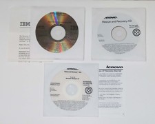 IBM / Lenovo Recovery Reinstallation CD/DVD Sets For Windows XP Pro SP2, SP3
