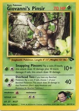 Pokemon Giovanni's Pinsir Gym Challenge 24/132 Unlimited LP on eBay
