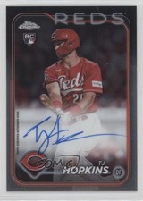 2024 Topps Chrome Rookie Auto TJ Hopkins #RA-TH Auto 0bt4