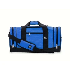 Unisex 30 Inch Sports Duffel Bag Gym Travel Bag Royal Blue