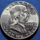 A 1955 Franklin Half Dollar BU Nice Blazer!!!