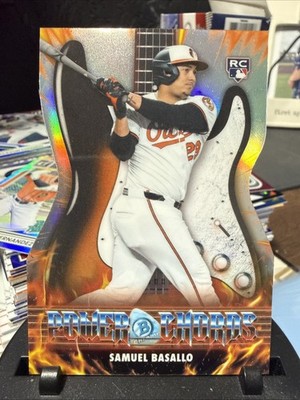 2026 Bowman Chrome -Samuel Basallo -Power Chords Rookie DIE-CUT #PC-25 Orioles