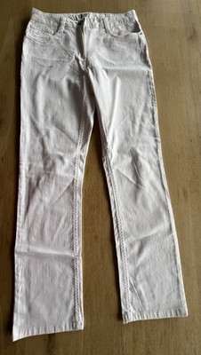 Damenjeans ''Canda'', Denim, creme, Gr. 38 - Zustand: neuwertig