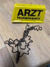 Altes Auto Leuchtschild Dachschild Arzt Noteinsatz