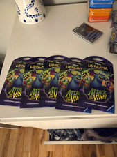 Disney Lorcana TCG Attack of the Vine Booster Packs Lot of Seven
