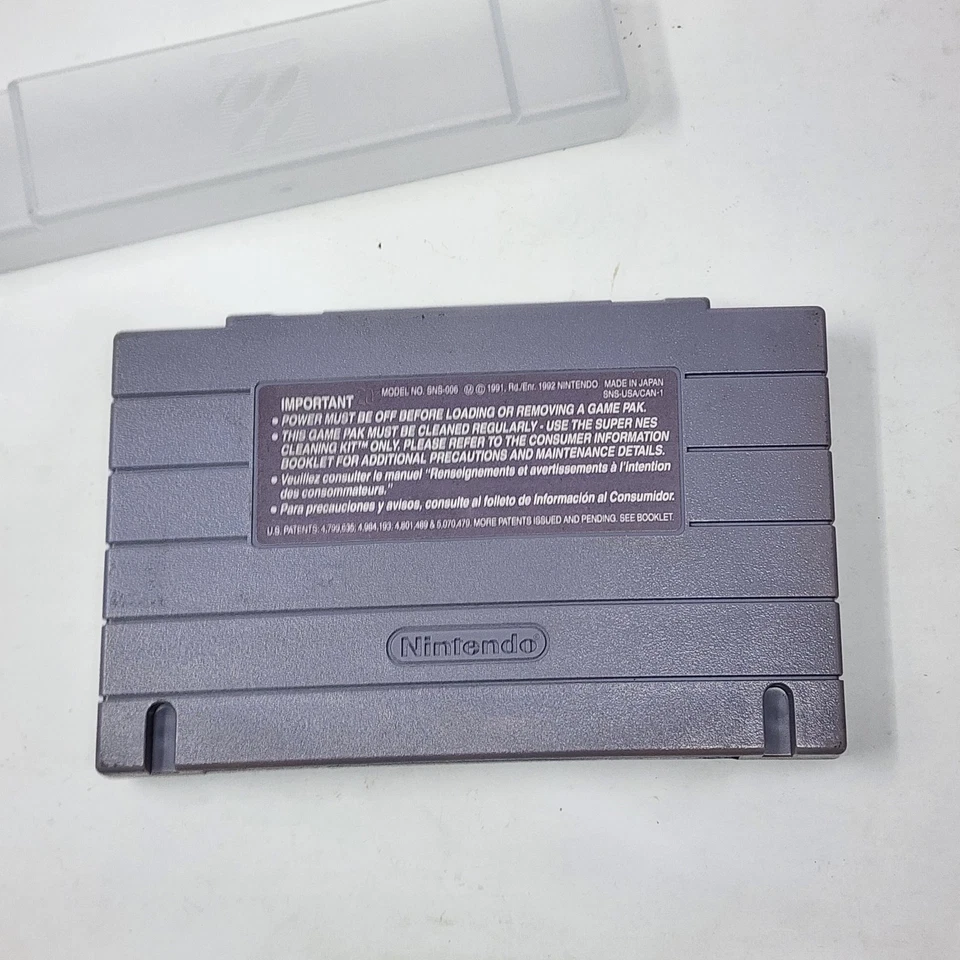 Dungeons & Dragons Eye of the Beholder (Super Nintendo SNES) AUTHENTIC & TESTED  - Image 3 of 4