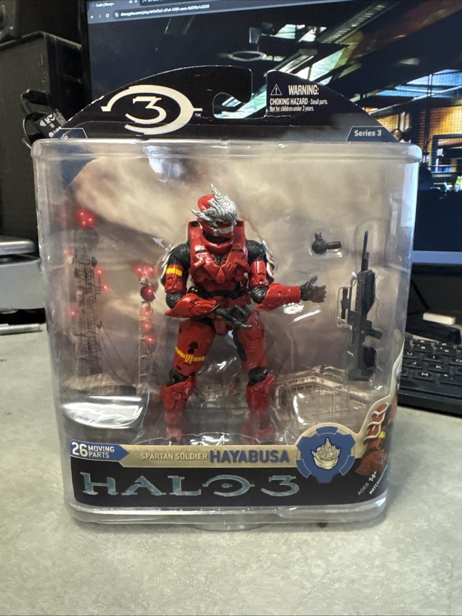 McFarlane Halo 3 Series 3: Spartan Soldier Hayabusa Action