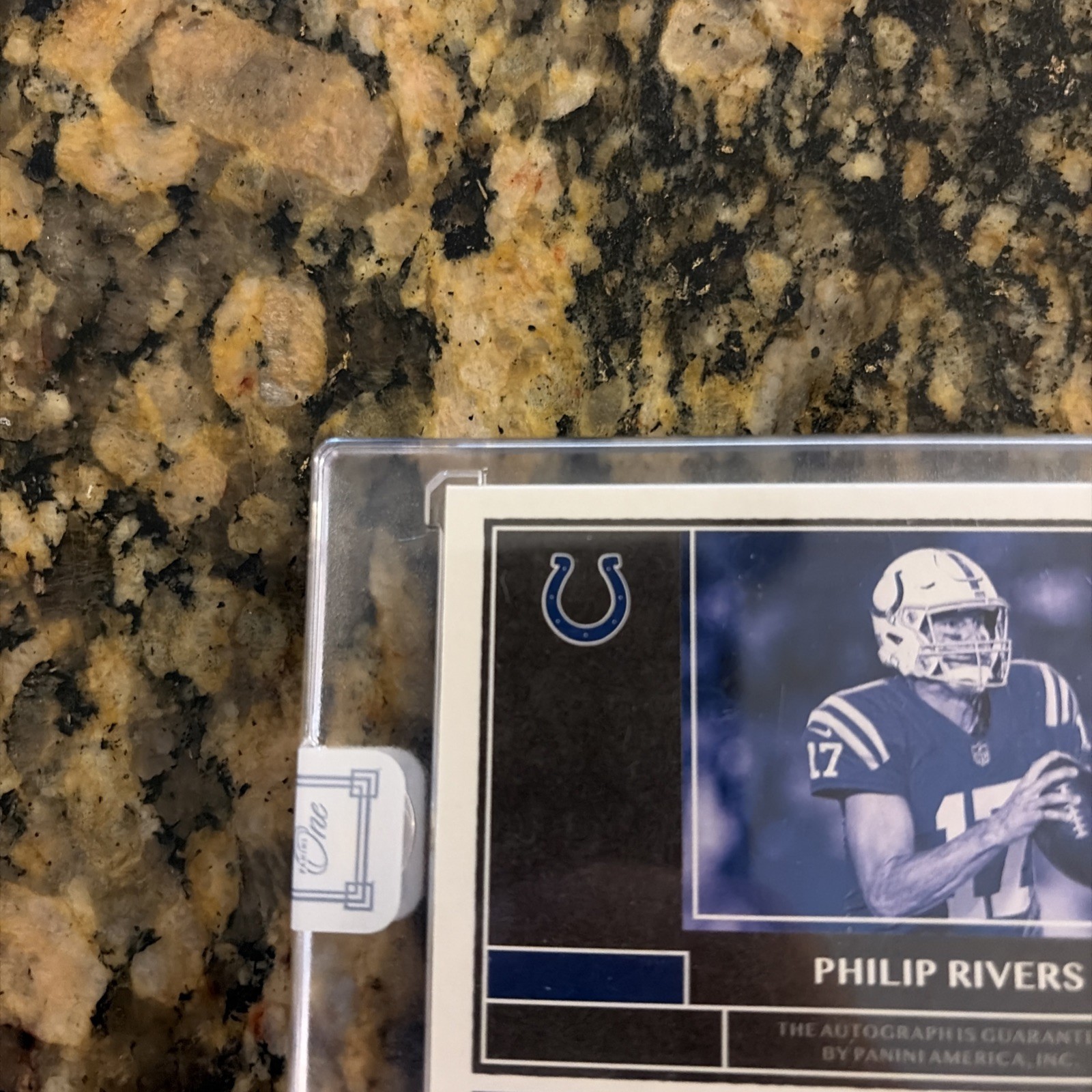 2020 Panini One Phillip Rivers Autograph /8 🔥 view 6