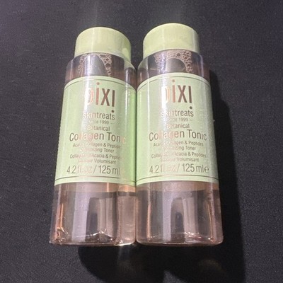 Pixi Skin treats Botanical Collagen Tonic 4.2 oz Lot of 2