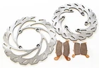 1995-2002 Kawasaki KX125 KX250 Front & Rear RipTide Brake Rotors & Brake Pads