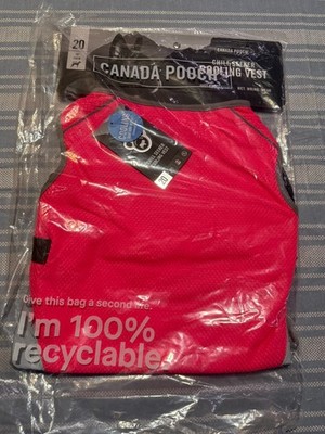 Canada Pooch Chill Seeker Pink Cooling Vest - Sizes 18'' 20''