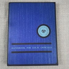 Handbook For Local Officials 1967 SIGNED by Vice President Hubert H. Humphrey