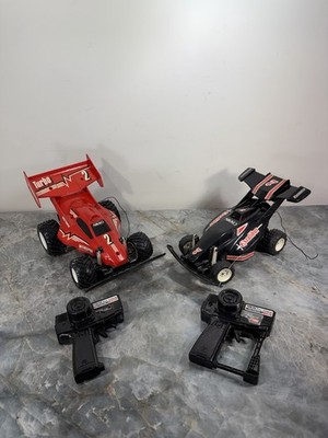 NIKKO ORIGINAL INTERCEPTOR & EXCALIBUR RC DUNE BUGGY LOT OF 2