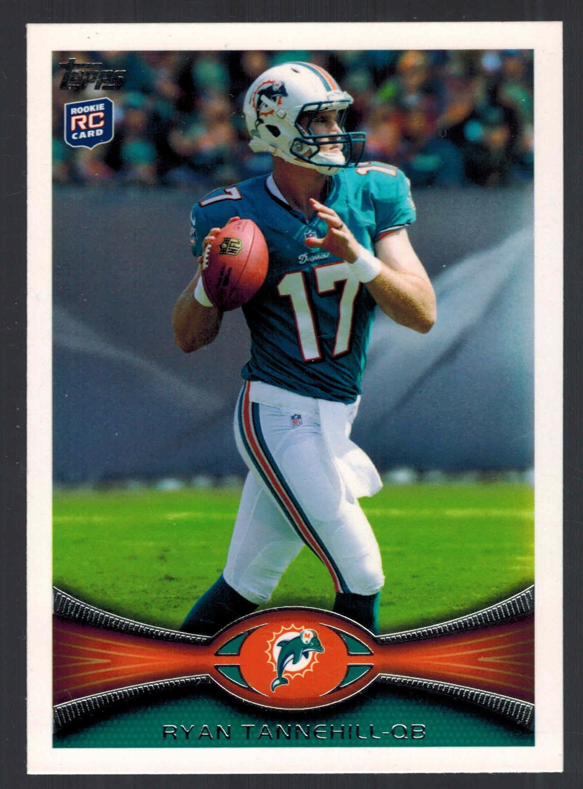 RYAN TANNEHILL 2012 Topps #134 ROOKIE CARD Miami Dolphins