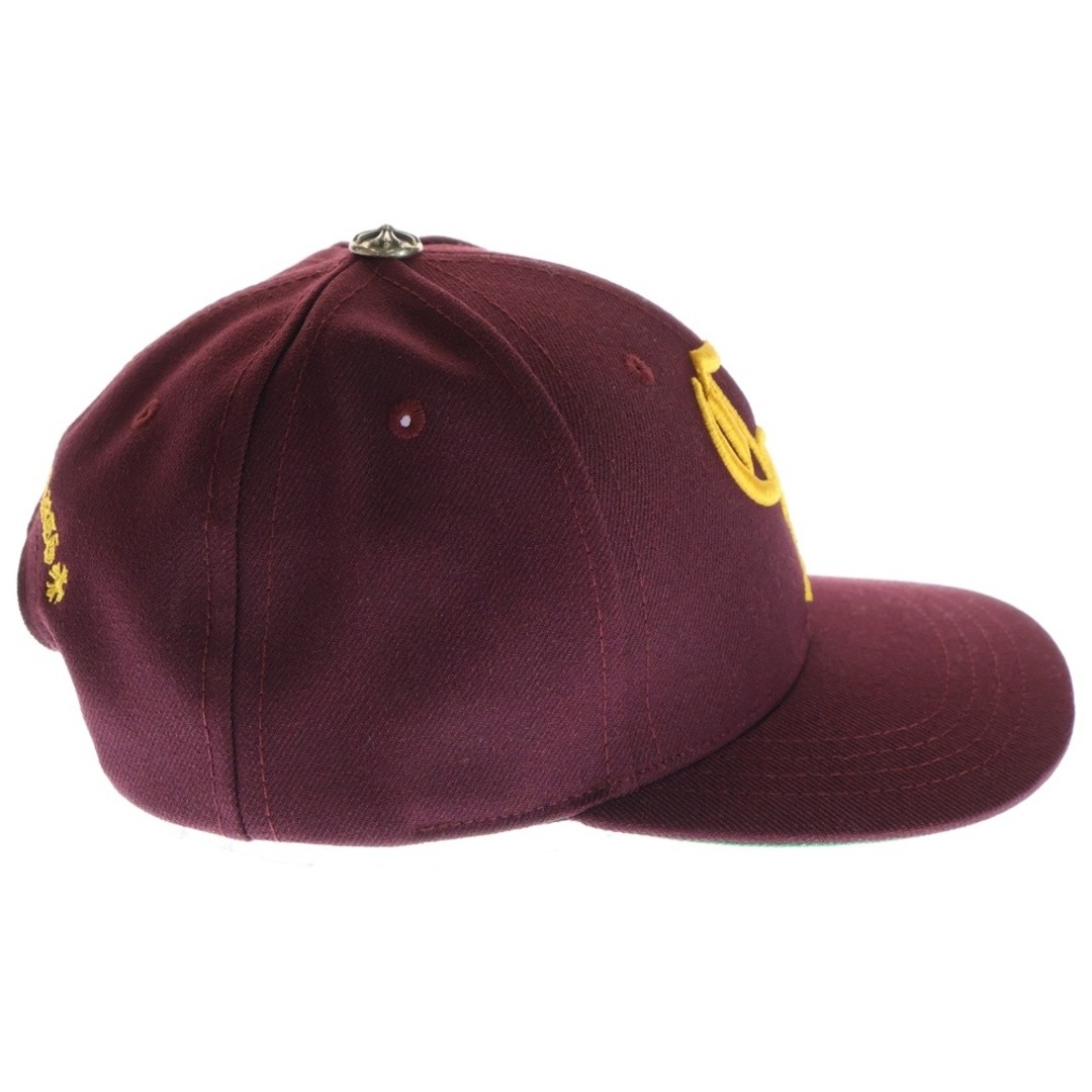 CHROME HEARTS CH HAT EMBROIDERED BASEBALL Bordeaux Used 0f4ac3584d1bc3e04020ba50 thumbnail 3