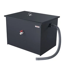Commercial Grease Interceptor Grease Trap 8-100 LBS 4-50 GPM Carbon Steel