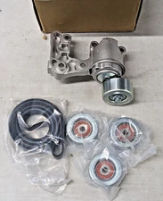 Vkinman Drive Belt Tensioner & Idler Pulley Kit for Toyota Tacoma 4Runner Tundra