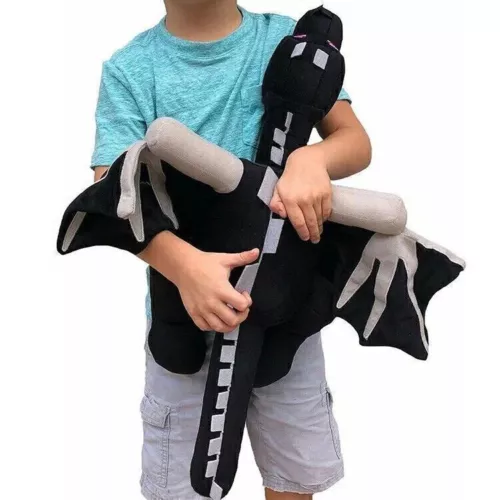 60cm Minecraft Plüschtiere Ender Drache Weiche Plüschtiere Figur Geschenke NEU - Bild 2 von 6