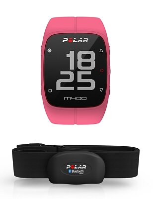Polar M400 GPS-Laufuhr, Pink