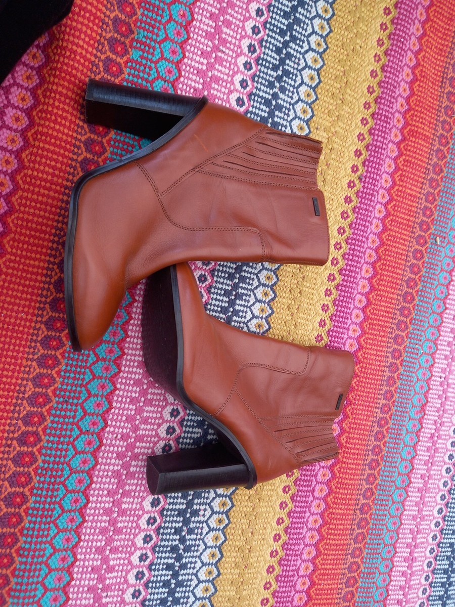 Superdry Leather Boots Size UK