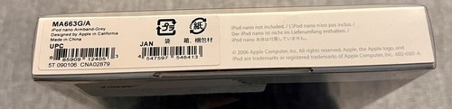 Genuine Apple iPod Nano MA663G/A Grey Armband New Sealed 2006 - Picture 3 of 3
