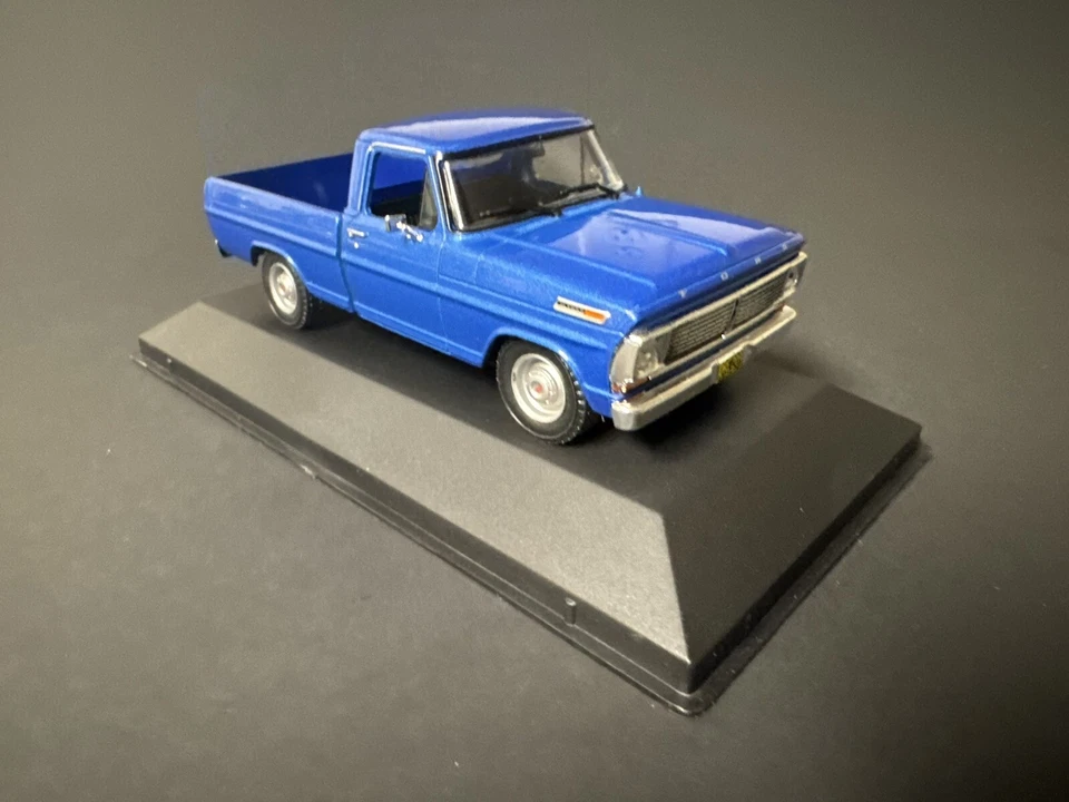 Ford F100 1978 camioneta azul 1/43 F-100 difícil de encontrar ¡vendedor de Estados Unidos! Foto 3 de 4