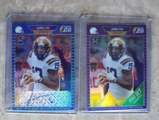 2021 PRO SET METAL BLUE MOJO XRC AUTO JABRIL COX SP /30 & PURPLE RAINBOW/50