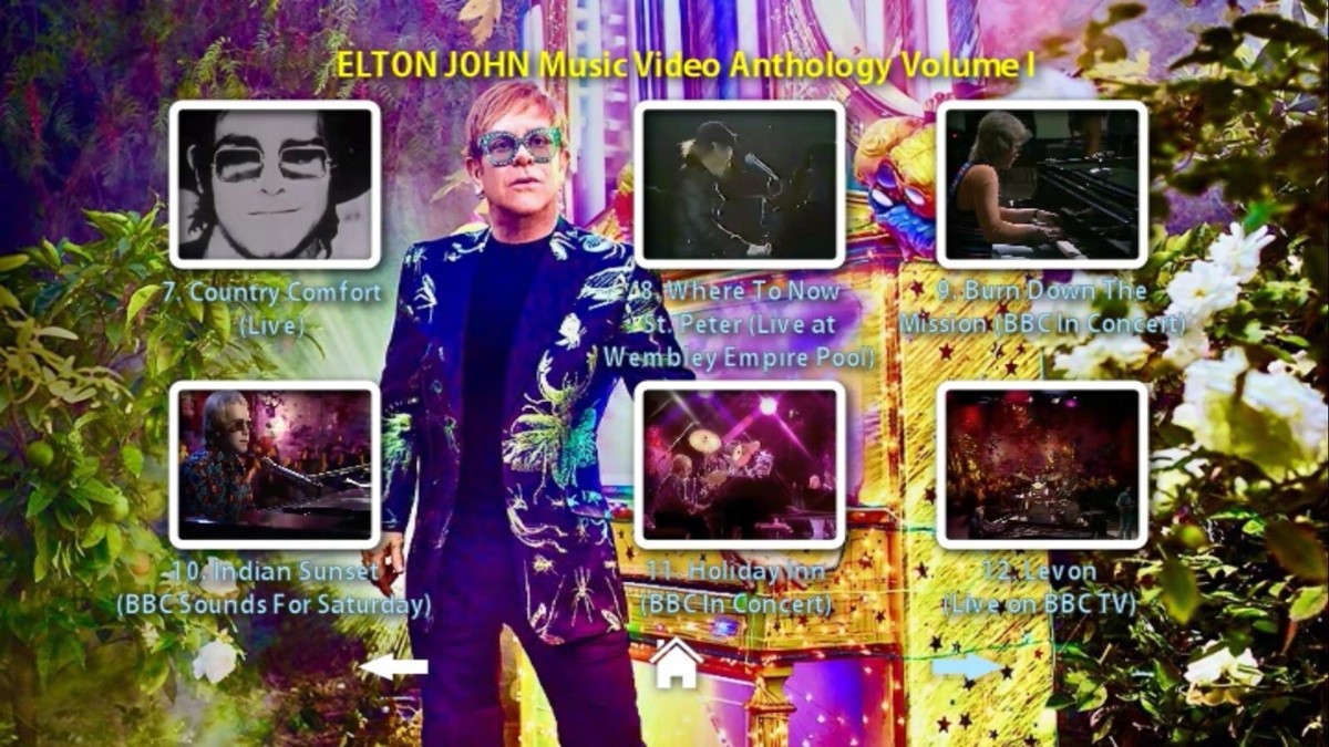 エルトンジョンDVDと本 Elton John エルトン・ジョン/CA,USA 2022 Complete