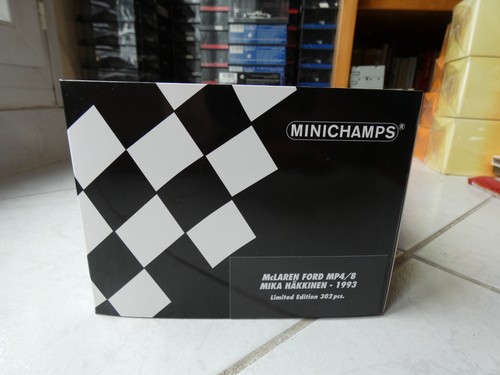 Mclaren Ford MP4/8 Mika Hakkinen #7 1993 Marlboro 1/18 Minichamps F1 Formula 1 - Picture 4 of 5