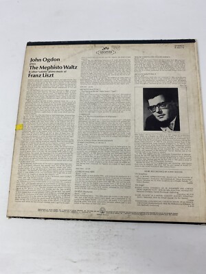 John Ogden Liszt Mephisto Waltz No.1 Vinyl Record | eBay