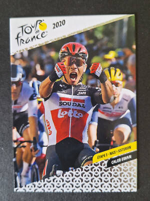 Caleb Ewan Sprint Winner Etappe 3 Tour de France 2020 Panini Karte