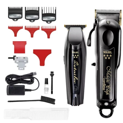 Nuovo Wahl Tagliacapelli professionale 5 stelle senza filo Magic Clip 8148