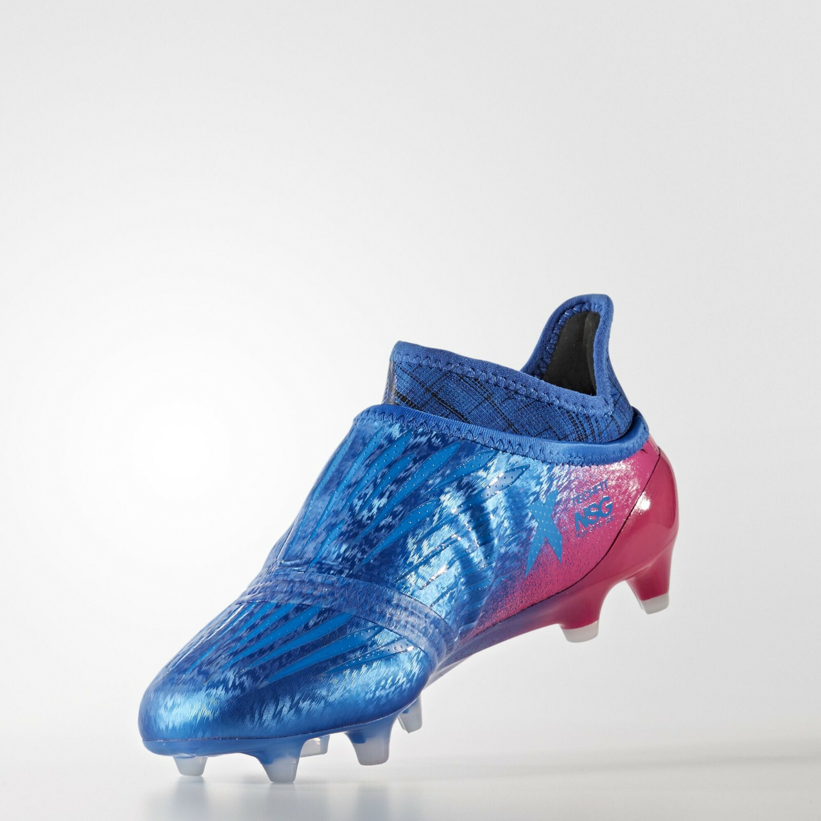 adidas x 16 purechaos blue and pink