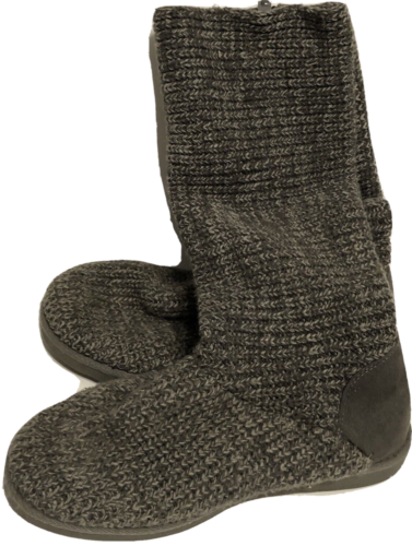 Boots Knit Sock Booties Women's Size 7 Grey Gray Sokappagrey Shoes Kohls - Picture 1 of 7