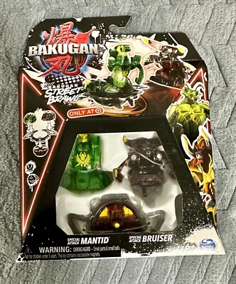 Bakugan Street Brawl Special Attack Mantid / Bruiser Exclusive NEW