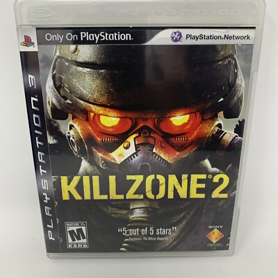 Killzone 2 Sony PlayStation 3 PS3 Release 2009 in Original Case with Manual