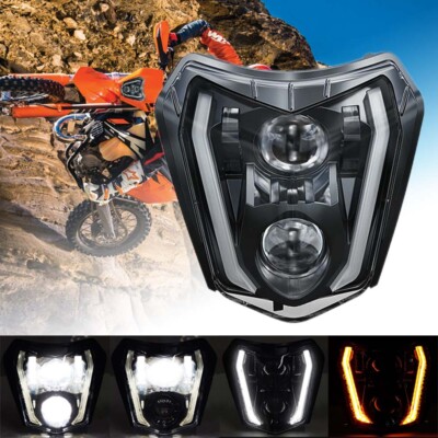 For KTM EXC EXCF 450 350 300 250 150 2014-2023 DRLs LED Headlight
