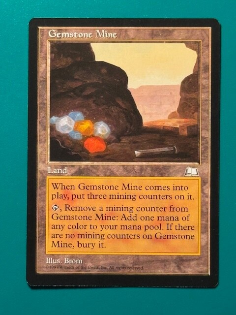 💎 MTG Gemstone Mine #3 – Weatherlight – Never Played Beauty