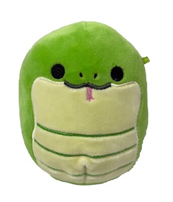 Kellytoy Squishmallows Plush Exotic Animal Amalie the Green Snake 5  X 4  Small