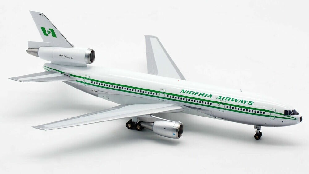 1:200 IF200 Nigeria Airways McDonnell Douglas DC-10-30 5N-ANN w/stand