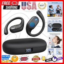Waterproof Open Ear Bluetooth Headphones for Running  Sports - 36 Hour Use