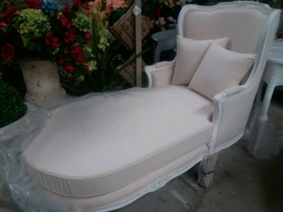 French Provincial Style Chaise Daybed Sofa Shabby Chic Love