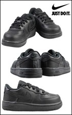 Nike Air Force 1 Black Toddler Shoe's 314194 009