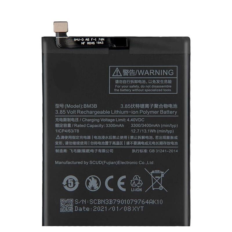 Batteria 2910mah Xiaomi Batteria Compatibile Con Xiaomi Mi A2 E Mi 6X - BN36 2910 MAh Batteria
