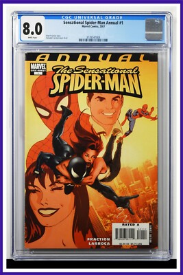 アメコミリーフ FCBD 2007 CGC 8.0 Sensational Spider-Man Annual #1 CGC Graded 8.0 Marvel 2007 Comic