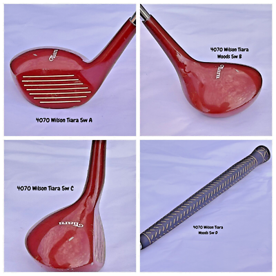 4070 RH VINTAGE Original Wilson Tiara Ladies Metalwoods & Irons | eBay