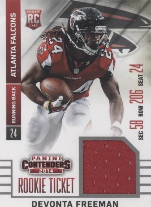 2014 Panini Contenders Devonta Freeman #RTS-15 - 1 of 2