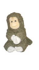 Vintage Hosung Monkey Chimp Plush Stuffed Animal 